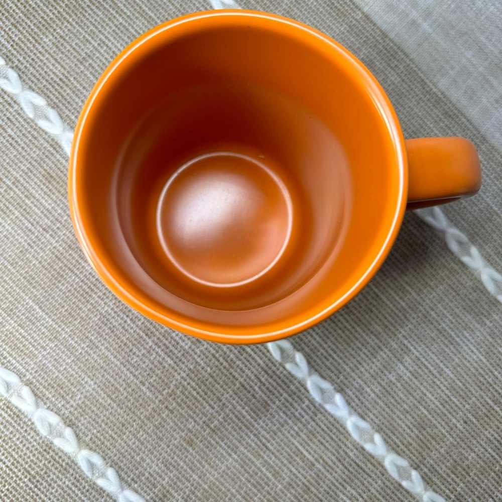 Rae Dunn “MORNIN’ PUMPKIN” 12 Ounce Coffee Mug - Picture 5 of 9